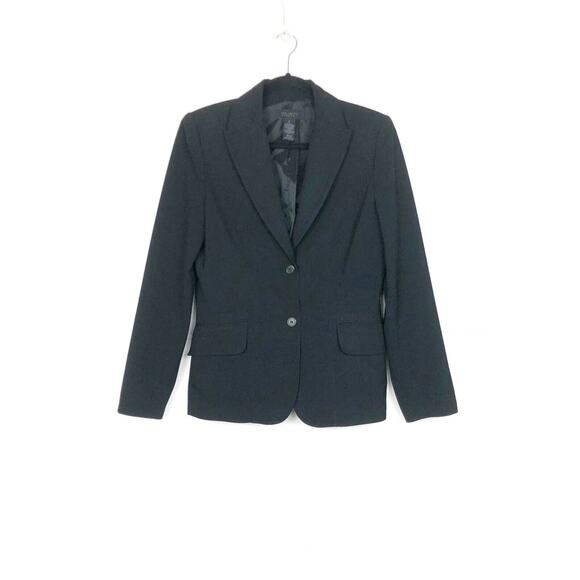 The Limited Size 8 Blazer Womens Two Button Black Suit Jacket Blazer - Picture 1 of 6